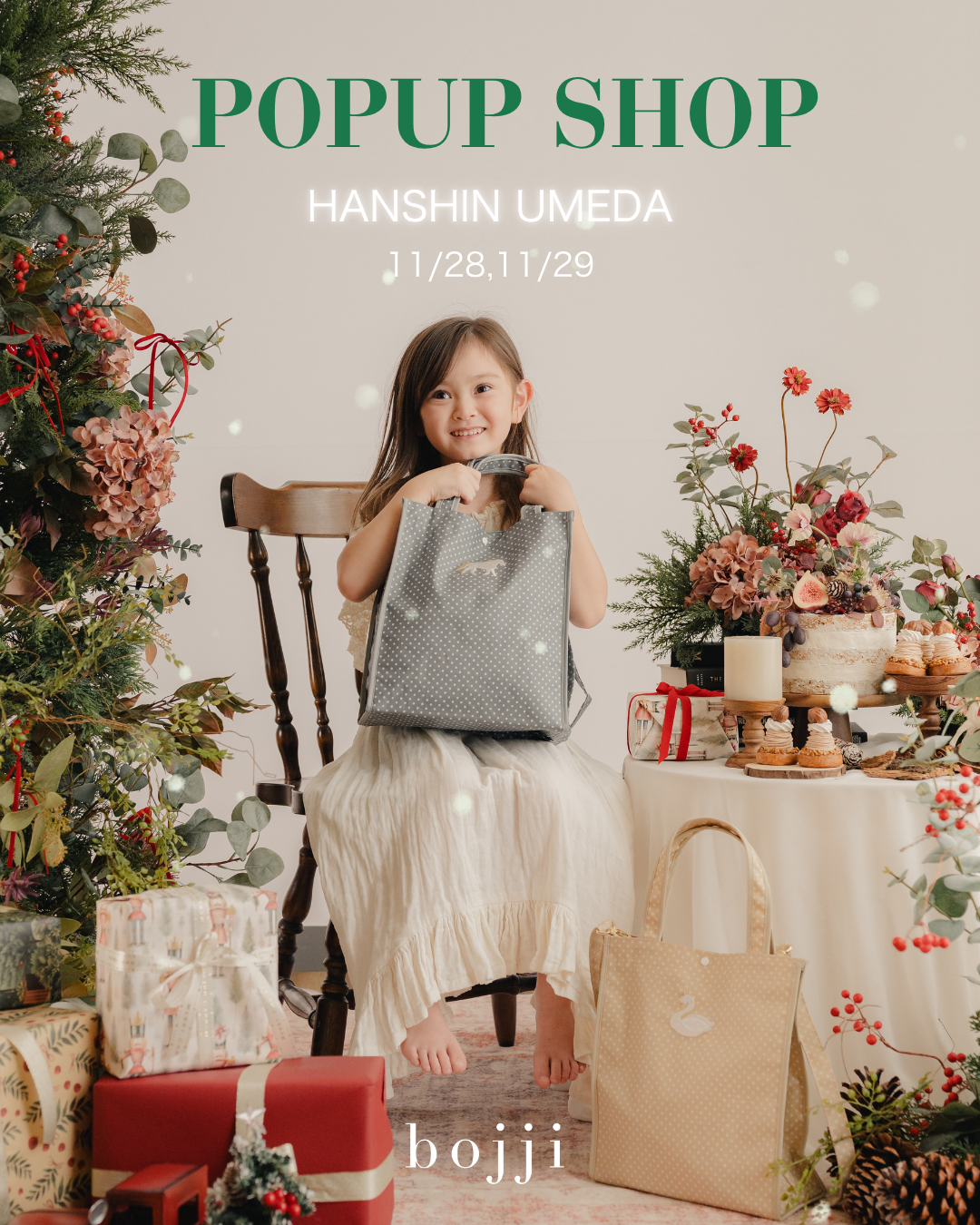 阪神梅田本店popup shop開催🎄